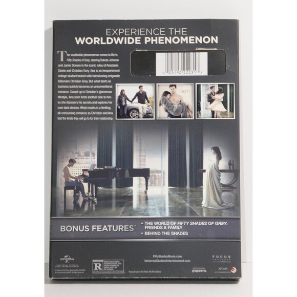 Fifty Shades of Grey (DVD, 2015) w/Slipcover - Picture 5 of 5